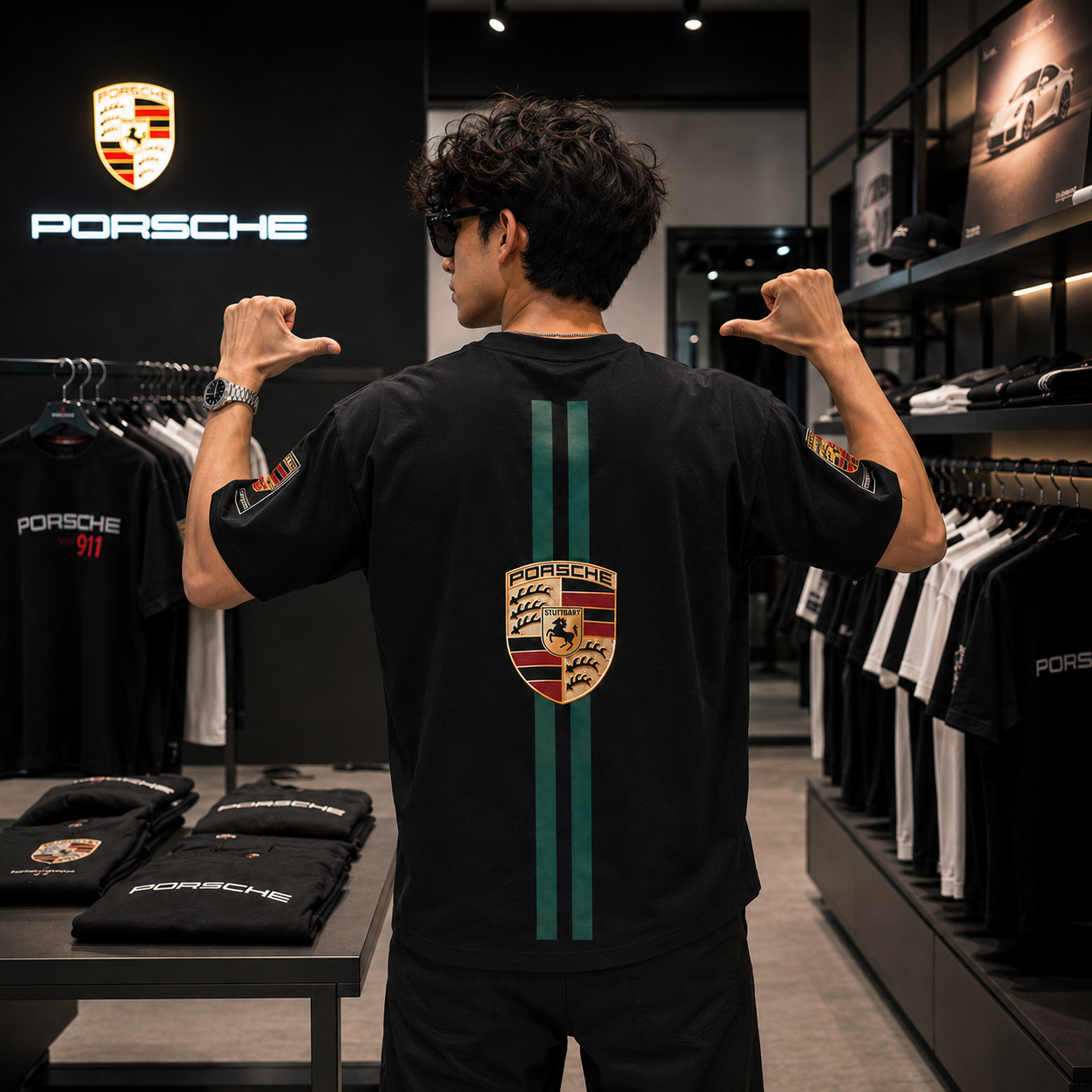 Porsche 911 Heritage Oversized Tee