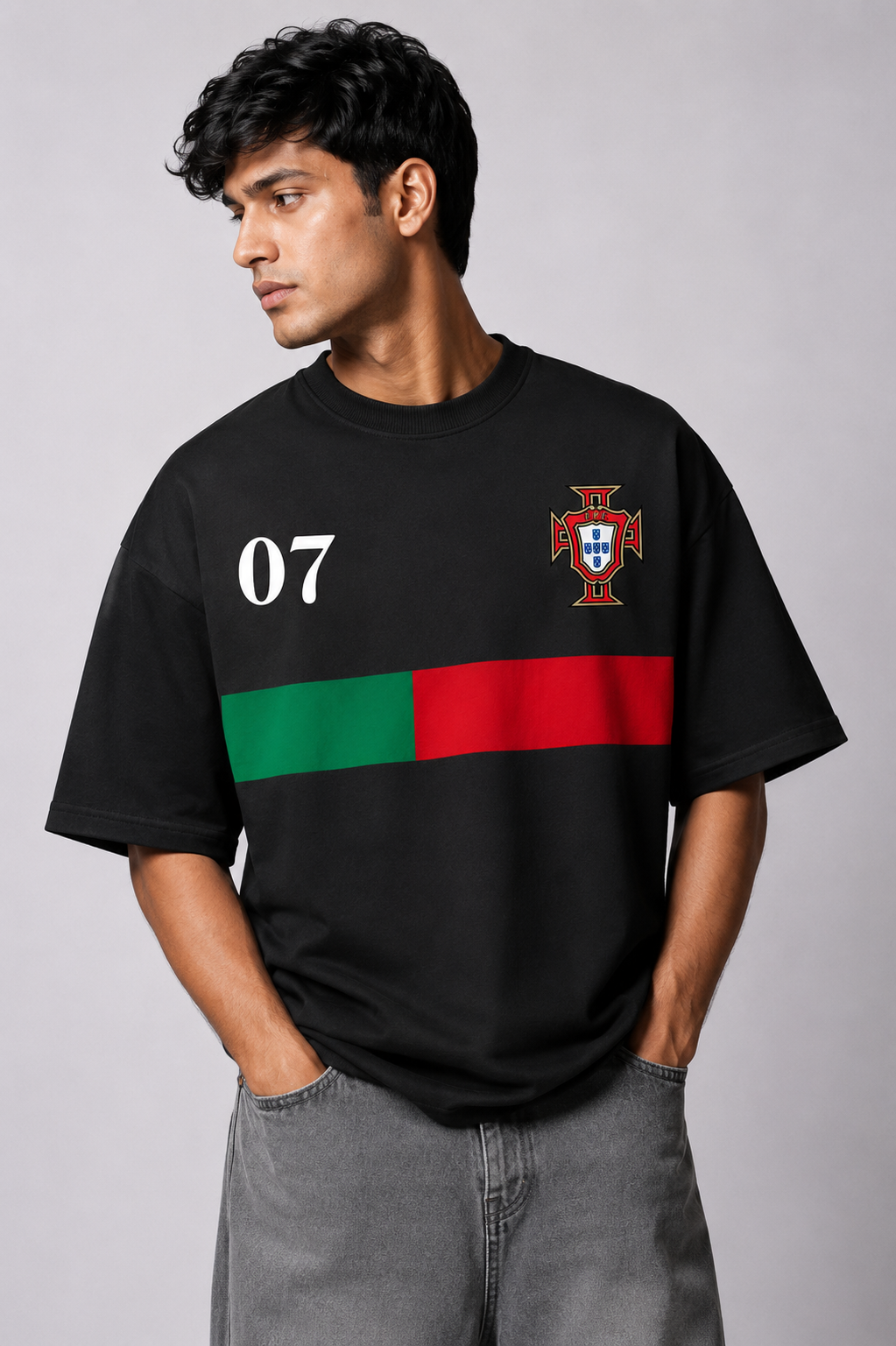 Ronaldo Portugal Oversized T-Shirt