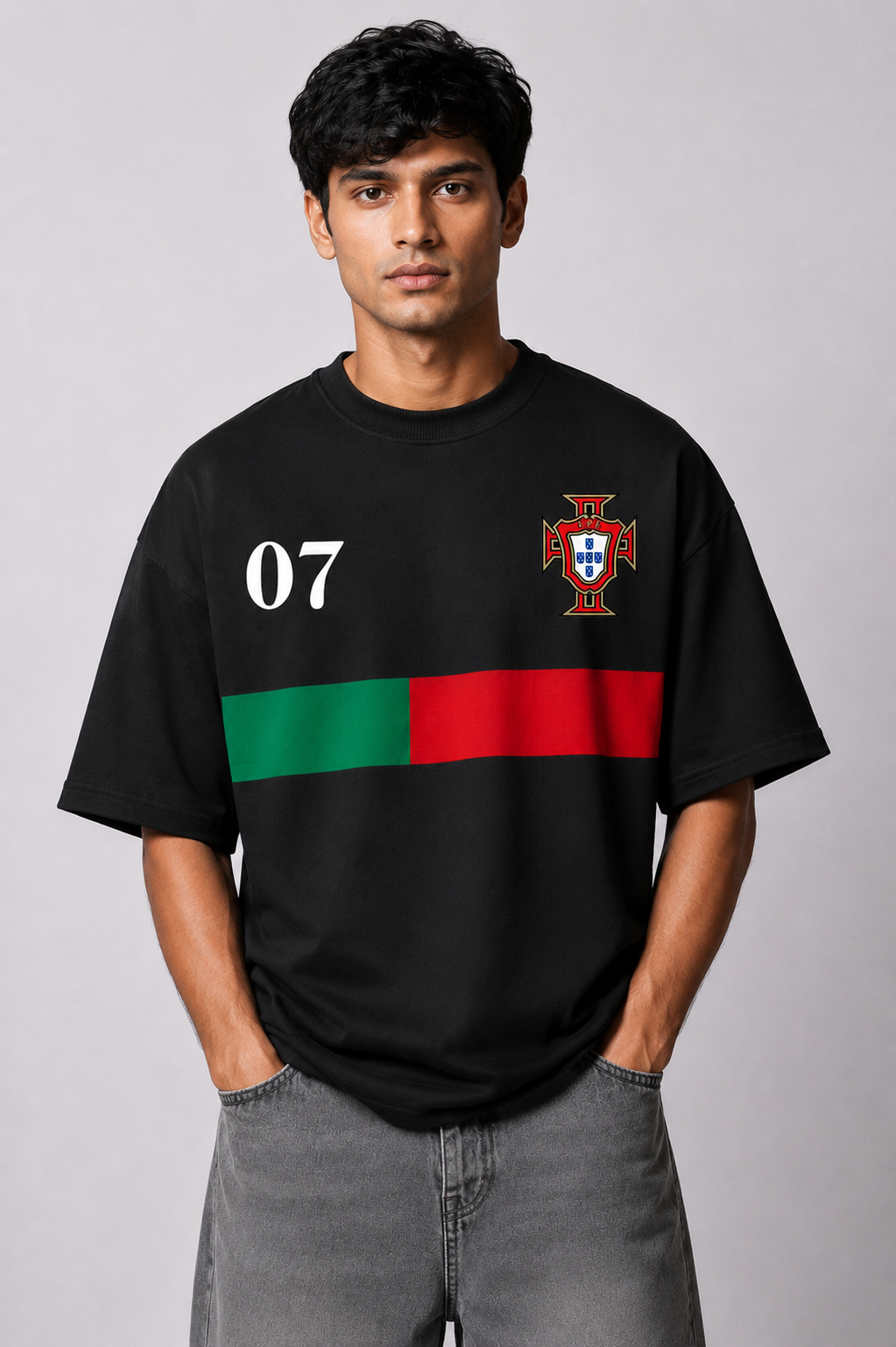 Ronaldo Portugal Oversized T-Shirt