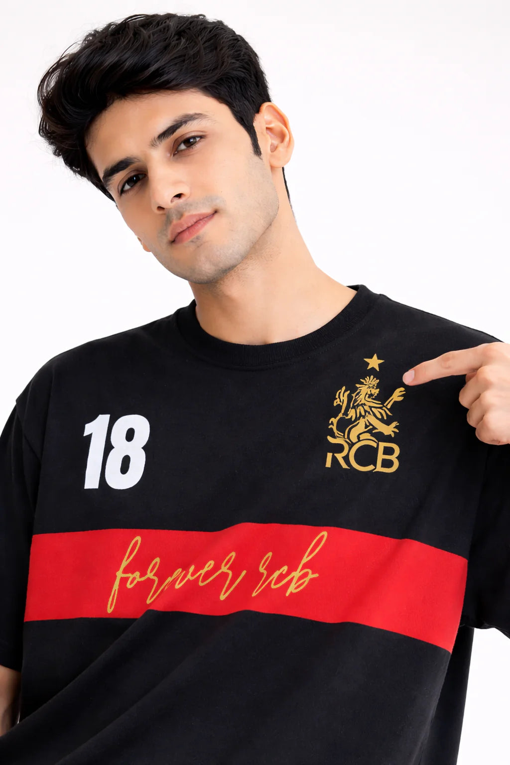 Rcb Forever Oversized Standard T-Shirt