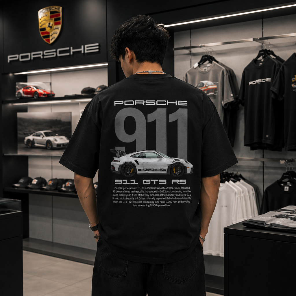 911 GT3 RS – Apex Heritage Oversized Tee