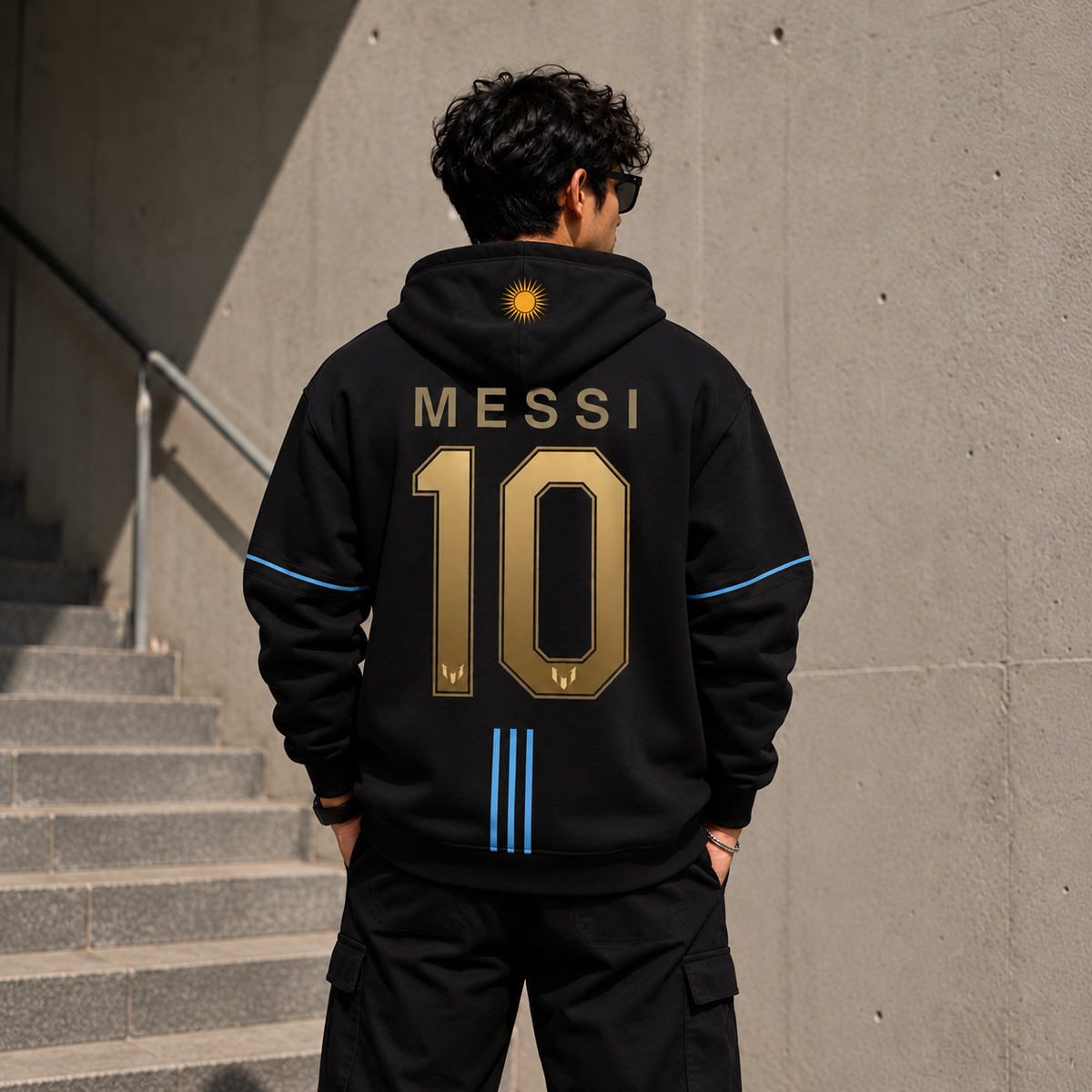 Messi Legacy Hoodie — Argentina Edition