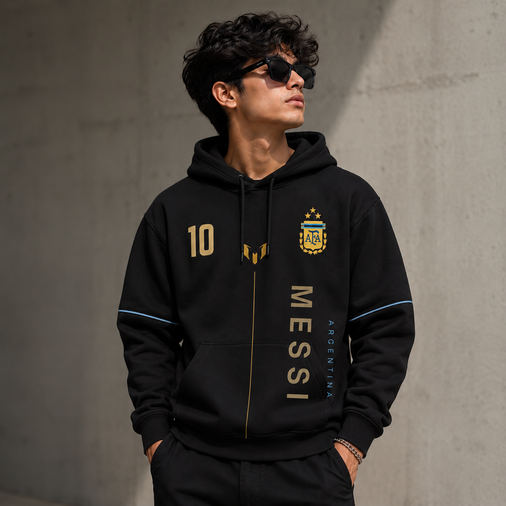 Messi Legacy Hoodie — Argentina Edition