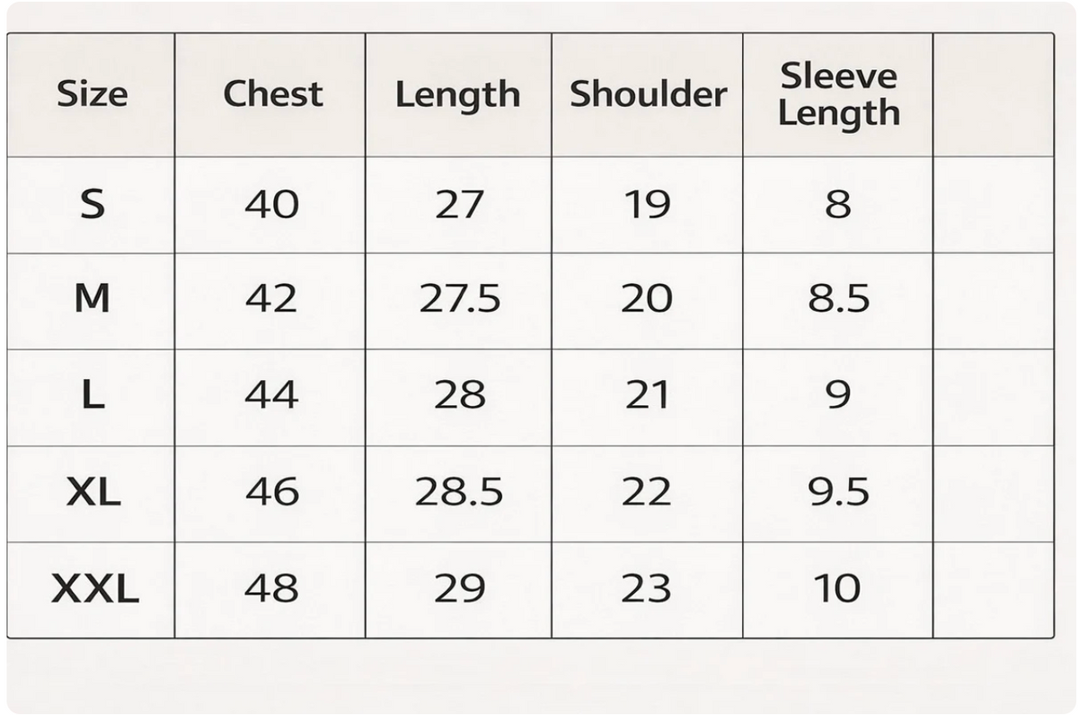 Size Guide