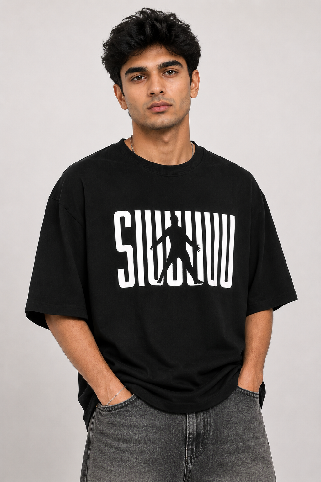 SIUUU OVERSIZED T-SHIRT